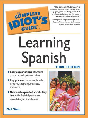 cover image of The Complete Idiot's Guide to Learning Spanish